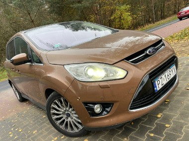 Ford C-MAX II 163KM Automat Navi Kamera Panorama Xenon Skóra Zarejestrowany w Pols-1