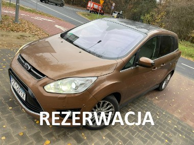 Ford C-MAX II 163KM Automat Navi Kamera Panorama Xenon Skóra Zarejestrowany w Pols-1