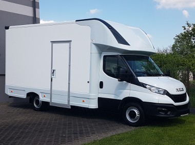 KONTENER NISKOPODŁOGOWY 4,44x2,23x2,42 SKLEP BAR FOODTRUCK KAMPER AC-1