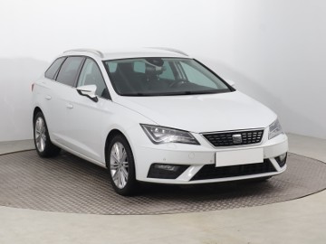 SEAT Leon III , Salon Polska, VAT 23%, Skóra, Klimatronic, Tempomat,