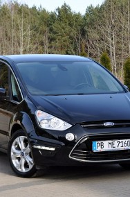 Ford S-MAX 1.6T(160KM)*Lift*Led*Duża Navi*Kamera*Convers*Parktr*Welur*I Wł*Alu1-2
