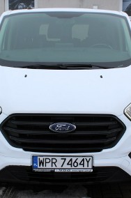 Ford Transit Custom Long 9-osobowy SalonPL FV23% Nowy Rozrząd Android Tempomat-2