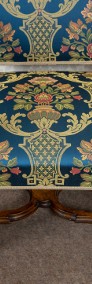 Fotel tron Ludwik XIV antyk stary Daniel Marot stylowy XIXw.-4