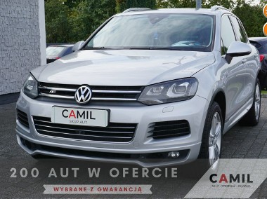 Volkswagen Touareg II 4.2 TDi 340KM R-Line, świetnie wyposażony, zadbany, rok gwarancji,-1