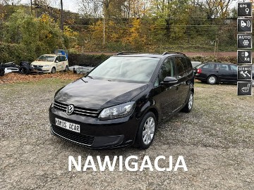Volkswagen Touran II 1.4TSi-140km-6-Bieg.-Nawigacja-Ksenon-PDC-Klimatronik-Tempomt-Komput