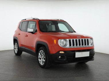 Jeep Renegade I , Salon Polska, Serwis ASO, Skóra, Klimatronic, Tempomat,-1