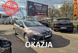 Ford Focus III 1.0 EcoBoost 125 KM, Navi, Bluetooth, Asystent Parkowania, LED