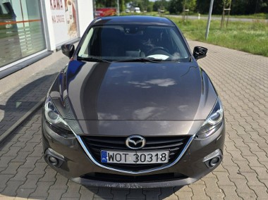 Mazda 3 III 1 rej. 2015 Salon PL Jeżdżąca Uszkodzony bok-1