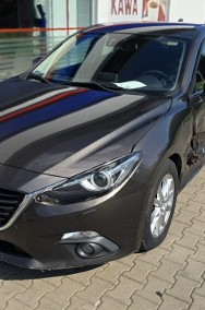 Mazda 3 III 1 rej. 2015 Salon PL Jeżdżąca Uszkodzony bok-2