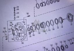 Joh Deere R62627/tłoczek/John Deere 4555/4755/4955 Nr części R62627 Pasuje do 4555/4755/4955