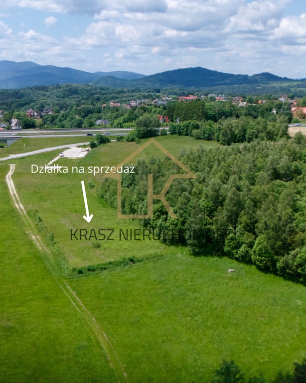 Widokowa działka 2292 m² w Naprawie - Widok 5