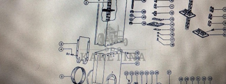 Szyb Claas Mega 370-340 Nr kat. 000 541 765 1 Nr kat. 000 541 765 1-1