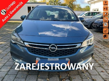 Opel Astra K Klimatronik, parktronik, tempomat, podgrzewane fotele, hak, zarej.-1