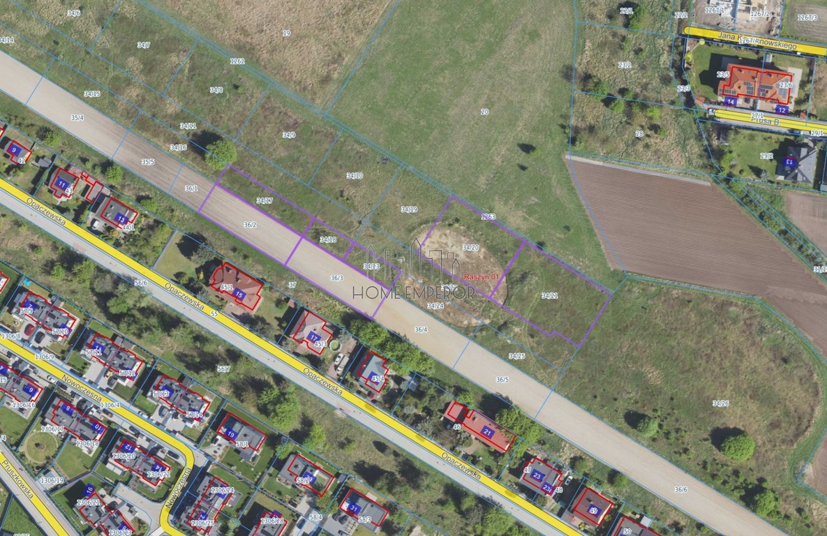 Działka na sprzedaż, 1000 m², Raszyn Raszyn - Ansicht 4