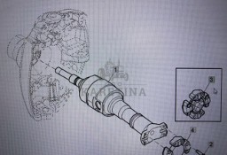 JOHN DEERE RE307561/John Deere przegub uniwersalny/John Deere 8345R 7200R 7210R 7230R 8245R 8270R