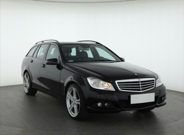 Mercedes-Benz Klasa C W204 , Automat, Skóra, Navi, Klimatronic, Tempomat,