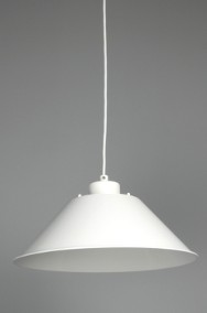 Lampa wisząca RESTA biała retro-2