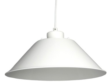 Lampa wisząca RESTA biała retro-1
