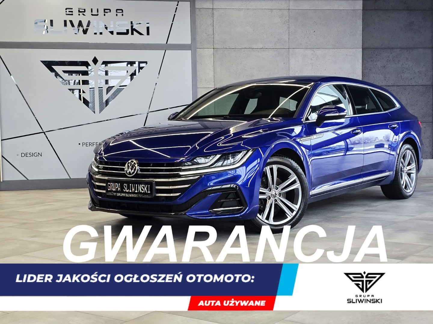 Volkswagen Arteon 2,0TDI R-Line Virtual Reccaro Masaż Pamięć F1 LED Ambiente FV23