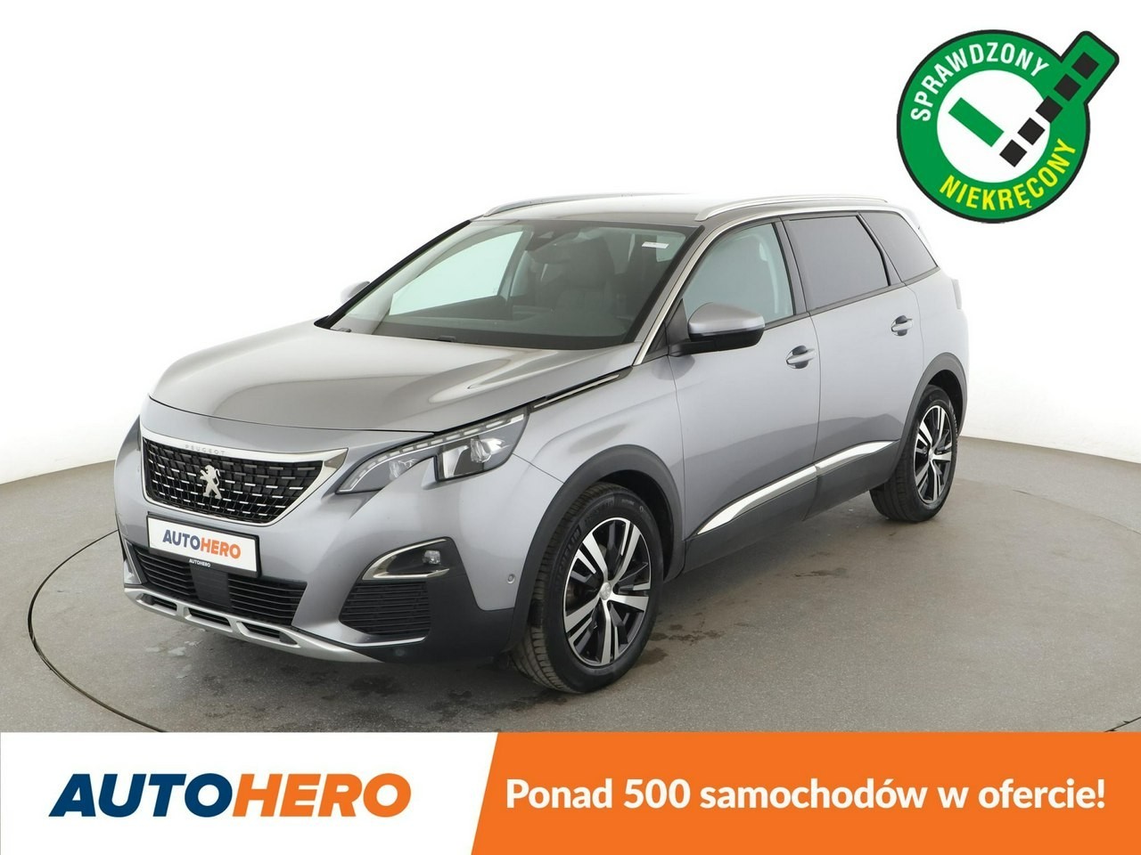 Peugeot 5008 II Niski przebieg 7os. Automat Navi Kamera cofania Klimatyzacja Bluetoo
