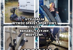 Utylizacja i wywóz sprzętu sportowego, fitness, rehabilitacyjnego