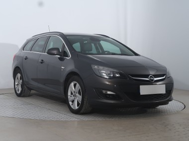 Opel Astra J , Serwis ASO, Skóra, Klimatronic, Tempomat, Parktronic,-1