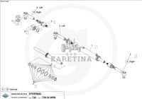 Most przedni napędowy Dana Spicer 735/112 735.112 - drąźek 730.24.641.01