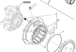 New Holland T6070 Piasta 47968638