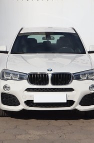 BMW X3 II (F25) , Salon Polska, Serwis ASO, 190 KM, Automat, Skóra, Navi,-2