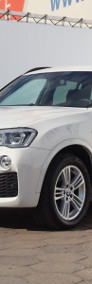 BMW X3 II (F25) , Salon Polska, Serwis ASO, 190 KM, Automat, Skóra, Navi,-3