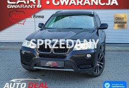 BMW X3 I (F25) 2.0D, 184KM, X-Drive, 4x4, Automat, Nawigacja, Skóra, AUTO DEAL Piła