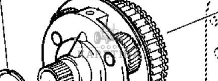 John Deere IVT AUTOPOWER 6820 6920 6920S Zespół przekładni obiegowej CZĘŚCI AL159822-1