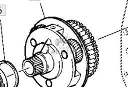 John Deere IVT AUTOPOWER 6820 6920 6920S Zespół przekładni obiegowej CZĘŚCI AL159822