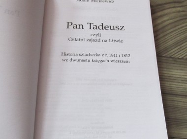 Książka - Pan Tadeusz-2