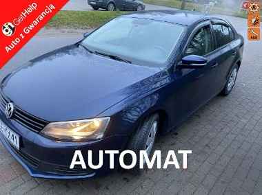 Volkswagen Jetta VI Benzyna, automat ,skóry, tempomat, opony wielosezonowe, Isofix-1