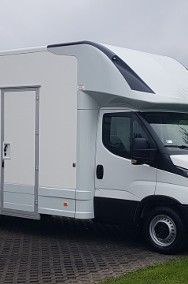 IVECO DAILY KONTENER NISKOPODŁOGOWY 4,44x2,23x2,42 SKLEP BAR FOODTRUCK KAMPER -2