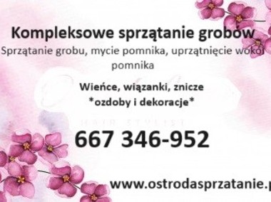 Sprzątanie grobów Ostróda i okolice-1