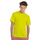 BAWEŁNIANY T-shirt męski, koszulka gładka limonka firmy B&C (CH Land Warszawa)