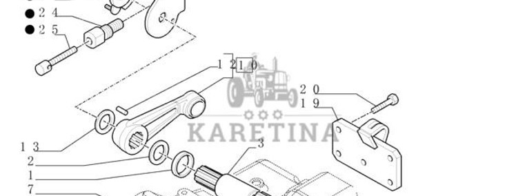 New Holland T6010 T6090 Ramię podnośnika 5123959-1