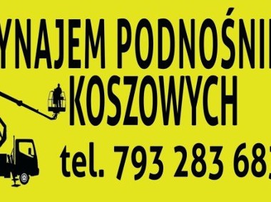 Podnośnik koszowy Żyrardów Mszczonów Skierniewice Wiskitki Sochaczew-1