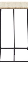 vidaXL Stolik barowy, kolor dębowy, 120 x 60 x 110 cm, MDF281548-3