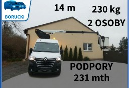 Renault Master podpory, 230 kg, 2 osoby,