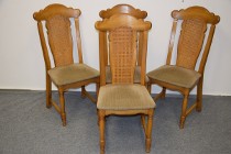 krzesła dębowe - jak nowe