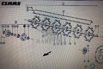 Obudowa Claas Mega 370-340 Nr kat. części 000 661 473 1 Nr kat. części 000 661 473 1