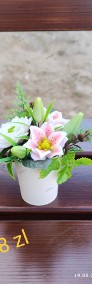 Bukiet kwiaty mydlane handmade eko naturalne -3