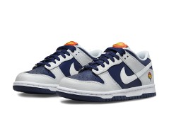 Nike DUNK Low UV Reactive Photon Dust & Midnight Navy / FN6968–025