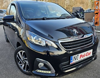 Peugeot 108 Grzane fotele,alufelgi, serwis,kamera cofania, tempomat