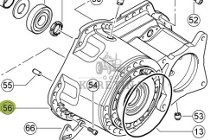 CLAAS Jaguar 970 Obudowa Przekładni Skrzyni Biegów 0007762920 0007752560