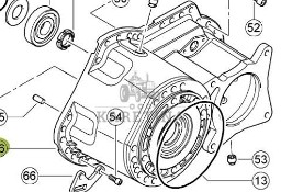 CLAAS Jaguar 970 Obudowa Przekładni Skrzyni Biegów 0007762920 0007752560