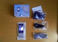 NOWA Nokia 6300/ Srebrno-Czarna/ Komplet/ Bez SIMlocka